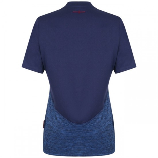 Camisola Inglesa Rugby Mulher Equipamento Segundo 2020-2021 Manga Curta